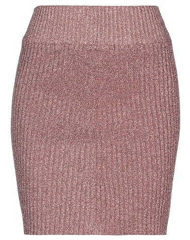 ALBERTA FERRETTI Minigonna Marrone 52% Poliestere, 48% Poliammide