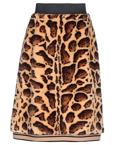 DOLCE&GABBANA Midi-Rock Sand 83% Modacryl, 17% Polyester