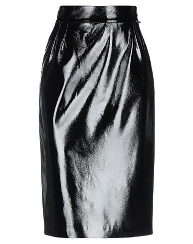 LIU •JO Midi skirt Black 100% Polyester