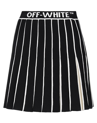 OFF-WHITE™ Mini skirt Black 83% Viscose, 17% Polyester