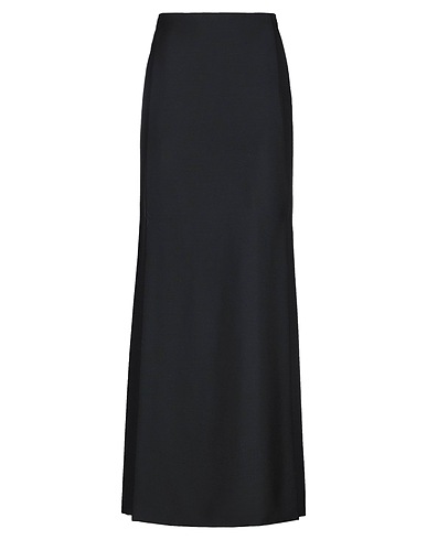 VALENTINO GARAVANI Long skirt Black 53% Wool, 47% Mohair wool