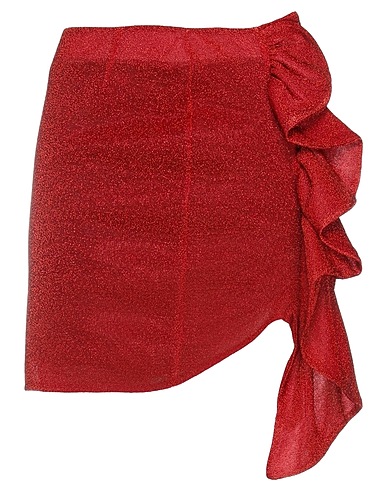 5RUE Mini skirt Red 100% Polyamide