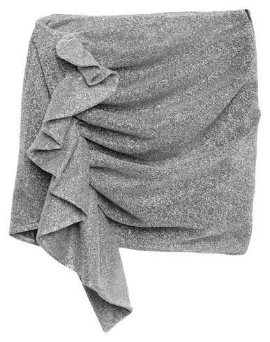 5rue Mini Skirts In Silver