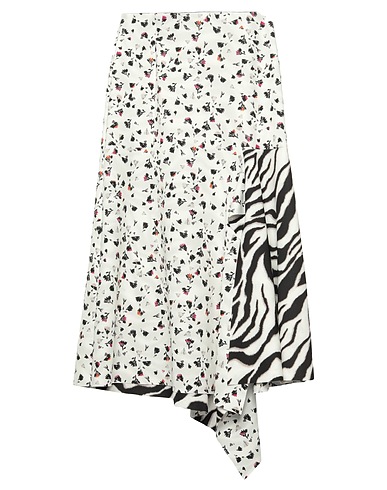 DOROTHEE SCHUMACHER Midi skirt White 90% Polyester, 10% Elastane