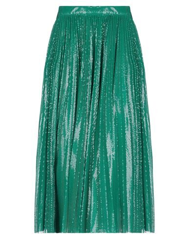 Msgm Long Skirts In Green