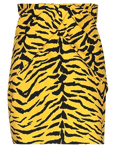 SAINT LAURENT Mini skirt Marigold 100% Viscose