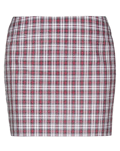 DSQUARED2 Mini skirt Burgundy 100% Cotton