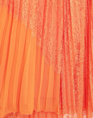 Ermanno Di Ermanno Scervino Midi Skirts In Orange