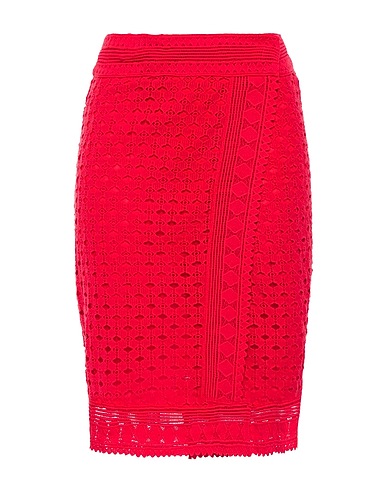 BA&SH Mini skirt Red 100% Cotton