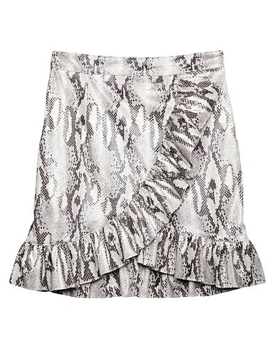MSGM Mini-jupe Ivoire 100% Polyester