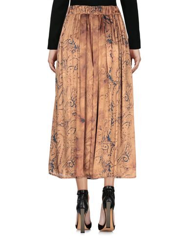 ALPHA STUDIO ALPHA STUDIO WOMAN MIDI SKIRT CAMEL SIZE 6 POLYESTER 35449203FU 4