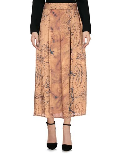 ALPHA STUDIO ALPHA STUDIO WOMAN MIDI SKIRT CAMEL SIZE 6 POLYESTER 35449203FU 4