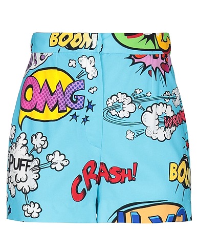 DOLCE & GABBANA ショートパンツ＆バミューダパンツ スカイブルー レーヨン 96% / ポリウレタン 4%