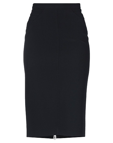 N°21 Midi skirt Black 50% Acetate, 50% Viscose