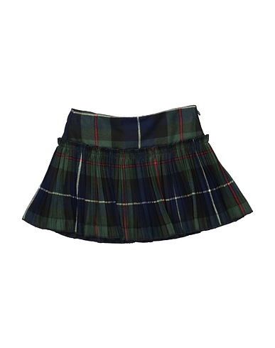 IL GUFO Skirt Dark green 69% Polyester, 29% Viscose, 2% Elastane