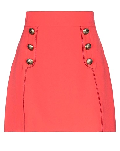 ELISABETTA FRANCHI Mini skirt Coral 100% Polyester