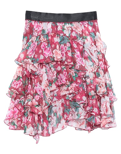 FAITH CONNEXION Mini skirt Burgundy 100% Silk