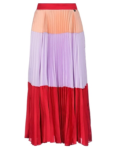 TWINSET Midi skirt Lilac 100% Polyester