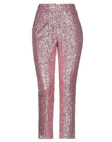 PATRIZIA PEPE Casual trouser Pink 92% Polyester, 8% Elastane, Polyurethane