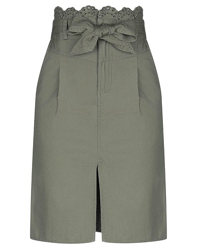 TWINSET Minirock Militärgrün 100% Baumwolle, Polyester