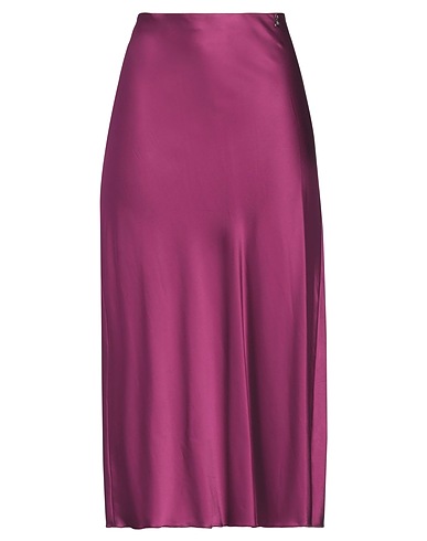 PATRIZIA PEPE Midi skirt Mauve 75% Viscose, 22% Polyamide, 3% Elastane