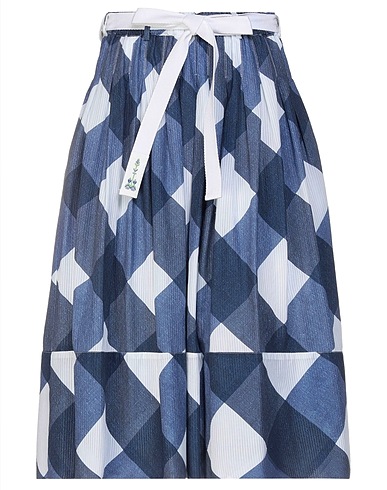 HIGH Midi skirt Blue 100% Cotton