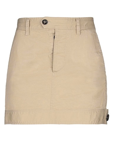 DSQUARED2 Minirock Sand 97% Baumwolle, 3% Elastan