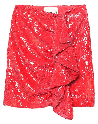 ANIYE BY Mini skirt Red 97% Polyester, 3% Elastane