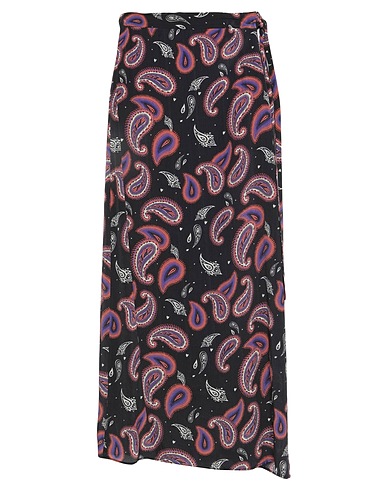 EMMA & GAIA Maxi Skirts Black 100% Viscose