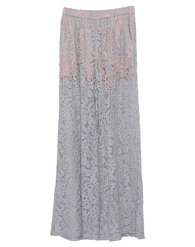 SEMICOUTURE Pantalone Celeste 40% Cotone, 30% Viscosa, 30% Poliammide