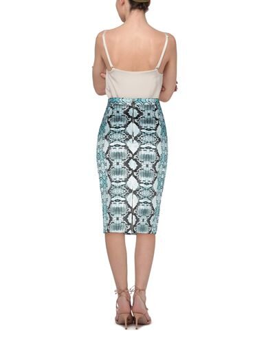 Shop Marciano Woman Midi Skirt Azure Size 8 Polyester, Polyamide, Elastane In Blue