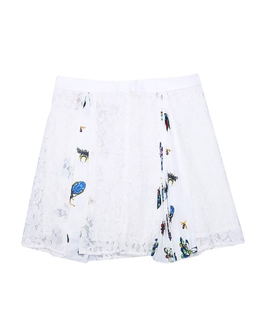 RELISH Gonna Bianco 65% Poliammide, 35% Cotone, Poliestere, Poliuretano, Viscosa