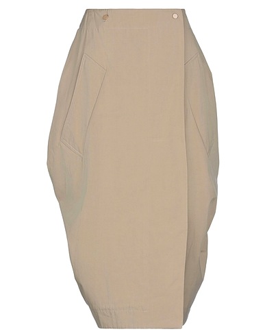 BOTTEGA VENETA BOTTOMWEAR Sand 72% Cotton, 20% Viscose, 8% Polyester