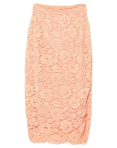 ELISABETTA FRANCHI | Salmon pink Women‘s Midi Skirt | YOOX