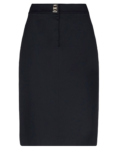 BOUTIQUE MOSCHINO Gonna midi Nero 98% Cotone, 2% Elastan