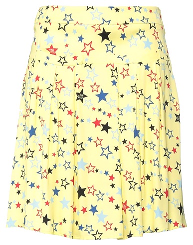 LOVE MOSCHINO Minigonna Giallo 100% Viscosa