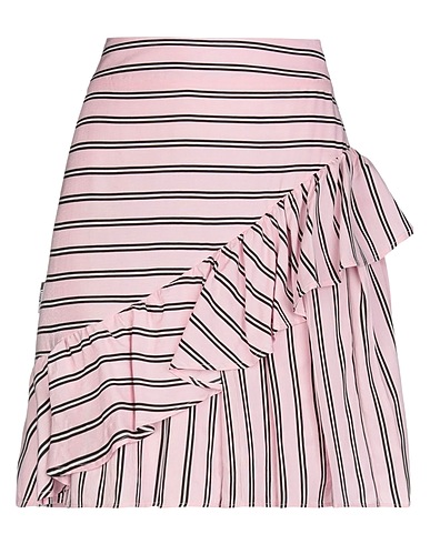 LOVE MOSCHINO Mini skirt Pink 89% Viscose, 11% Polyamide