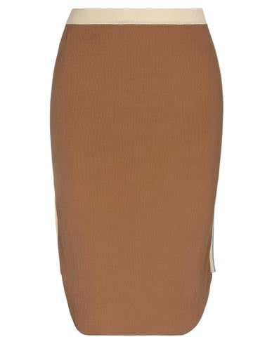 Jei's By Letizia Denaro Knee Length Skirt In Beige