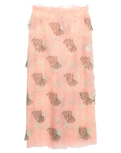 ERMANNO SCERVINO Midi skirt Pink 60% Polyester, 40% Polyamide