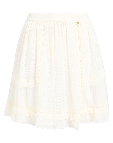 TWINSET Mini skirt 100% Polyester, Cotton