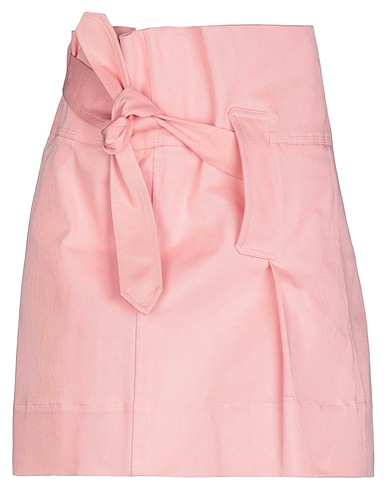 FERRAGAMO Mini skirt Pink 98% Cotton, 2% Polyurethane