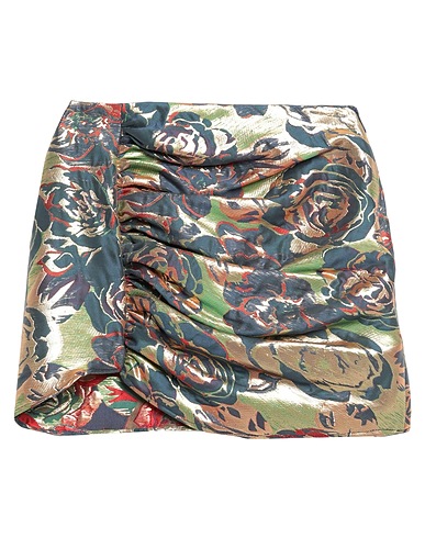 5RUE Minirock Taubenblau 100% Polyester