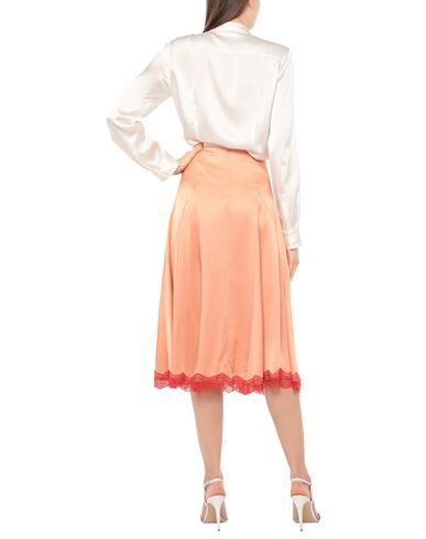 Semicouture Midi Skirts In Orange