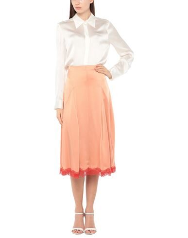 Semicouture Midi Skirts In Orange