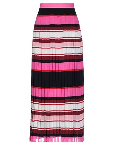 VALENTINO GARAVANI Midi skirt Fuchsia 100% Silk