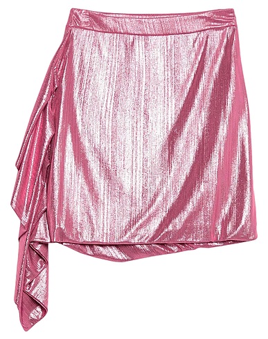 GAëLLE Paris Mini skirt Pink 97% Cotton, 3% Elastane