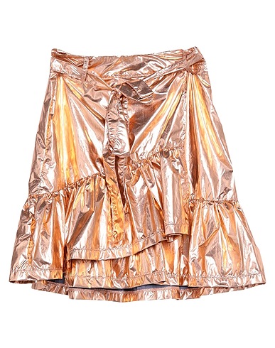 KAOS JEANS Mini skirt Copper 100% Polyamide