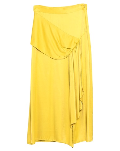 DIXIE Gonna midi Verde lime 100% Viscosa