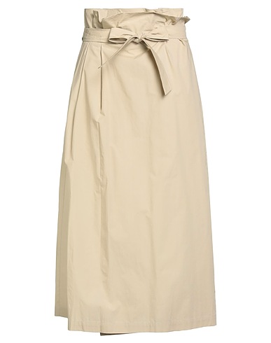 WEEKEND MAX MARA Midi skirt Beige 100% Cotton
