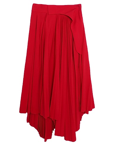 AMBUSH Midi-Rock Rot 68% Polyester, 28% Wolle, 4% Polyurethan